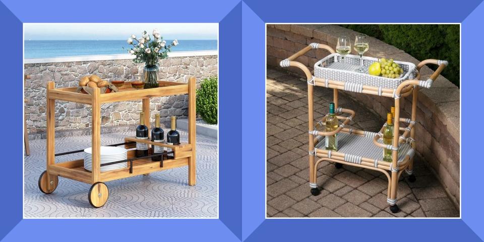 Get Happy Hour Started With These Amazing Outdoor Bar Carts