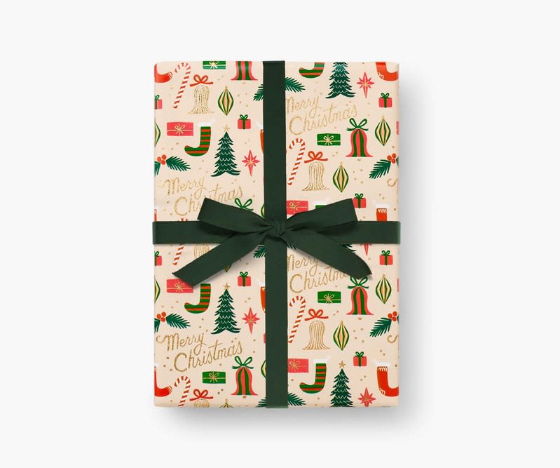 <p><a href="https://go.redirectingat.com?id=74968X1596630&url=https%3A%2F%2Friflepaperco.com%2Fdeck-the-halls-wrapping-roll&sref=https%3A%2F%2Fwww.thepioneerwoman.com%2Fholidays-celebrations%2Fgifts%2Fg41544243%2Fbest-christmas-wrapping-paper%2F" rel="nofollow noopener" target="_blank" data-ylk="slk:Shop Now;elm:context_link;itc:0;sec:content-canvas" class="link rapid-noclick-resp">Shop Now</a></p><p>Deck The Halls Wrapping Roll</p><p>riflepaperco.com</p><p>$8.25</p><span class="copyright">Rifle Paper Co. </span>