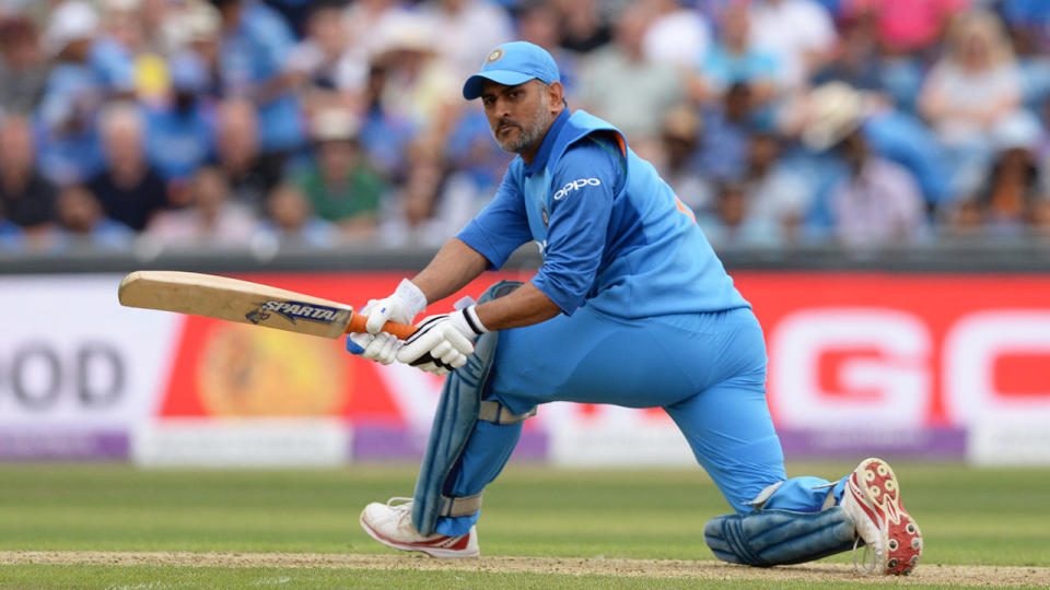 India will be without the inspirational MS Dhoni. Pic: Getty