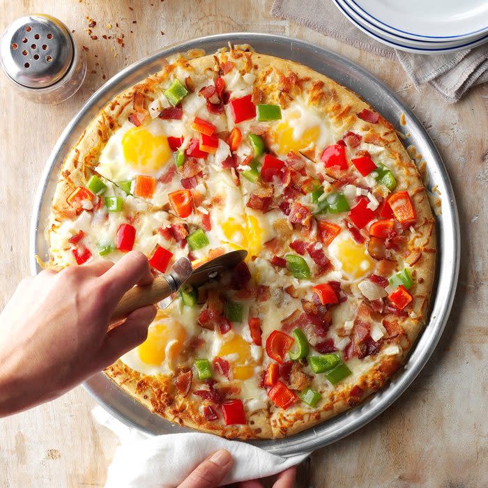 Sunny-Side-Up Pizza