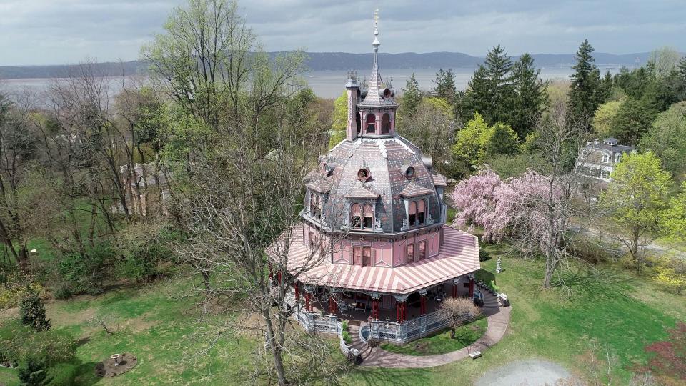 The Armour-Stiner Octagon House in Irvington April 22, 2019.