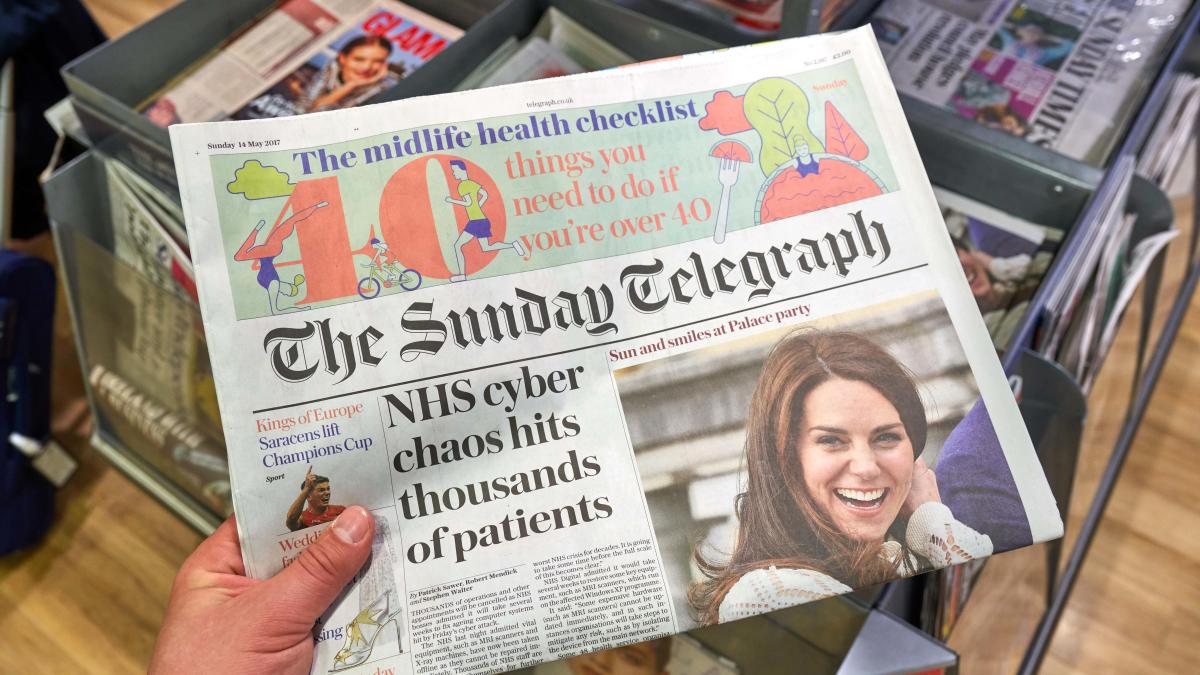 Telegraph Media Group set for sale after row with lenders