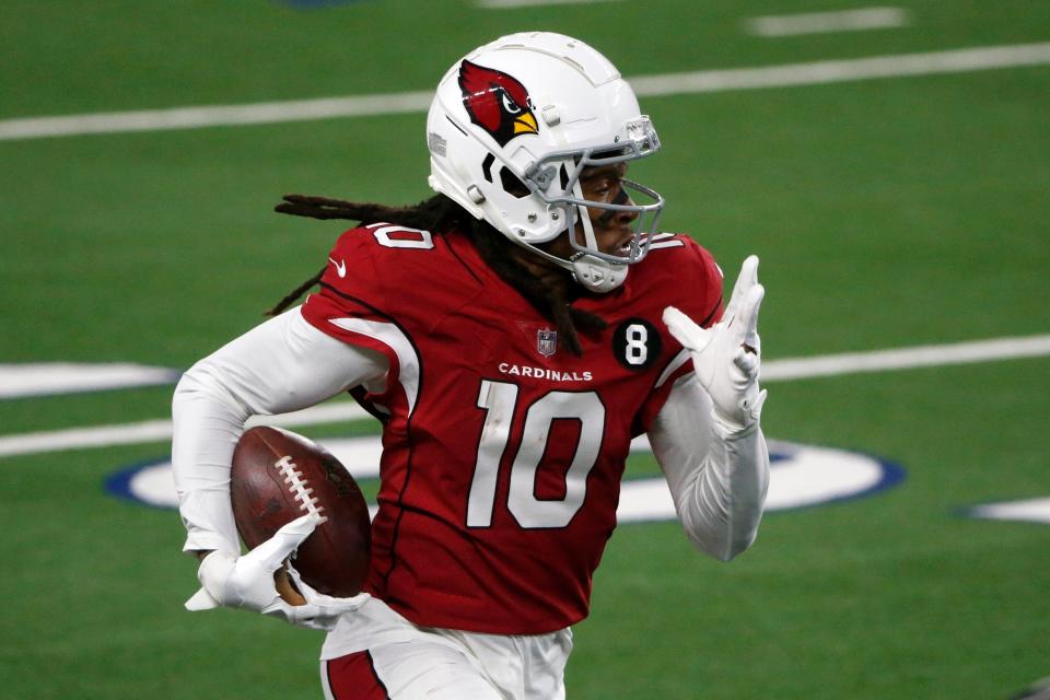 Arizona Cardinals wide receiver DeAndre Hopkins (AP)