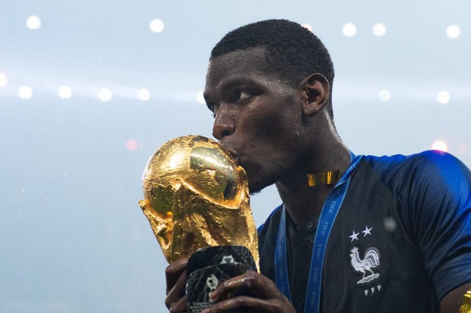 Pogba won the World Cup with France in 2018 (Getty Images)