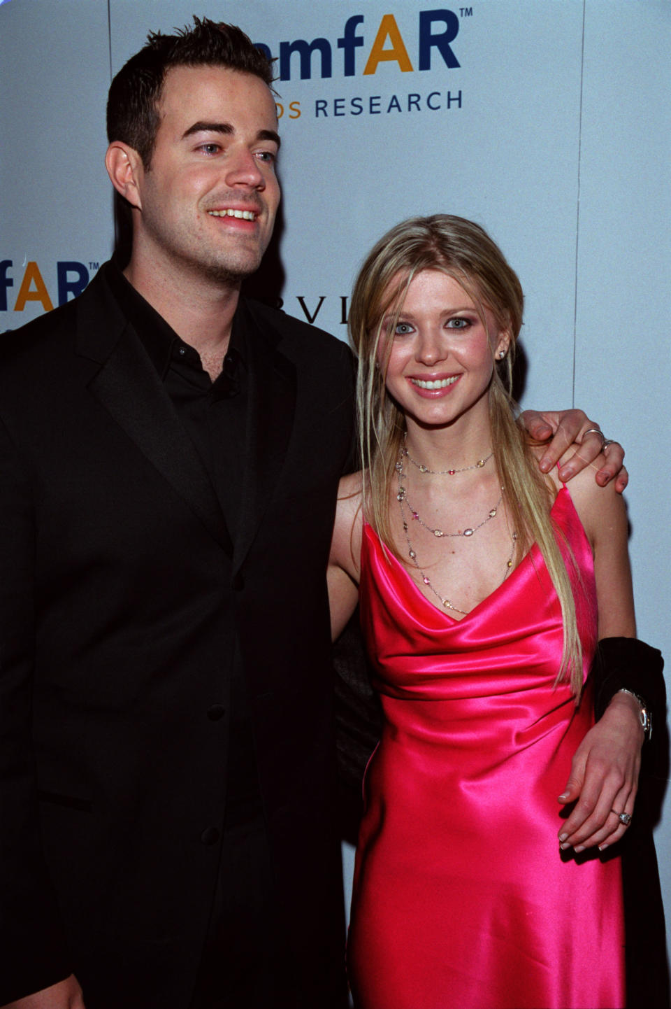 Carson Daly and Tara Reid at an event together