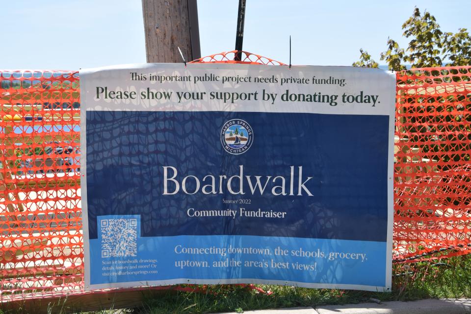 Harbor Springs is still fundraising to help complete the boardwalk project.