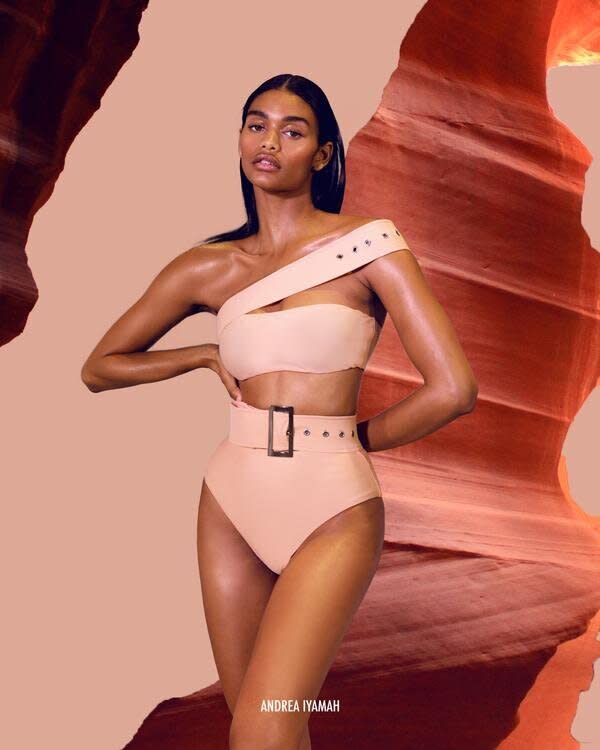 Get the <a href="https://www.andreaiyamah.com/collections/spring-summer-2020/products/kanem-high-waist-bikini" target="_blank" rel="noopener noreferrer">Andrea Iyamah Kanem high waist bikini for $185</a>.