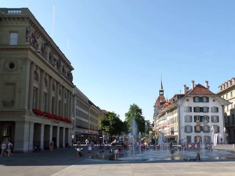 The Swiss capital of Bern is surprisingly beautiful.