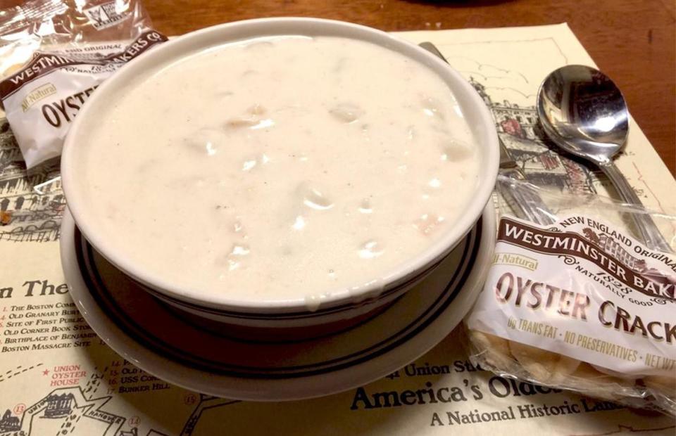 Clam Chowder, Union Oyster House (Boston, Massachusetts)