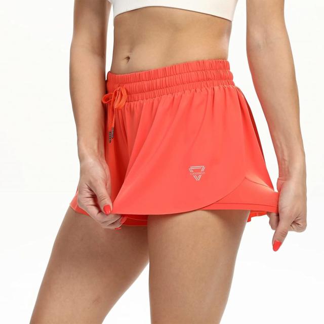 The viral flowy 2-in-1 shorts from . Brand =Luogongzi. On sale r
