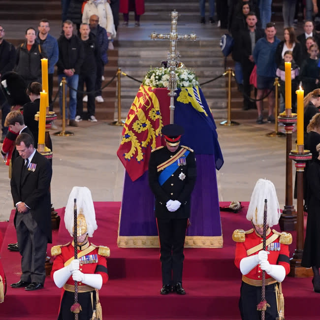 La vigilia de Isabel II en Westminster Hall credit:Bang Showbiz