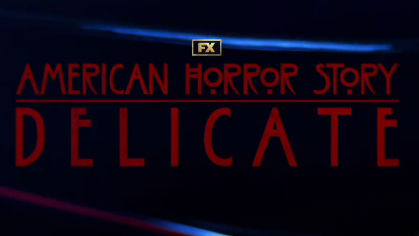  American Horror Story: Delicate logo. 
