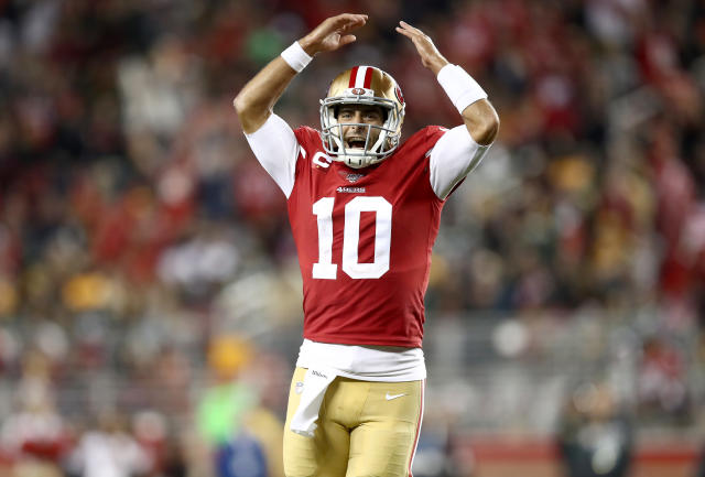 : Jimmy Garoppolo San Francisco 49ers #10 White Youth 8