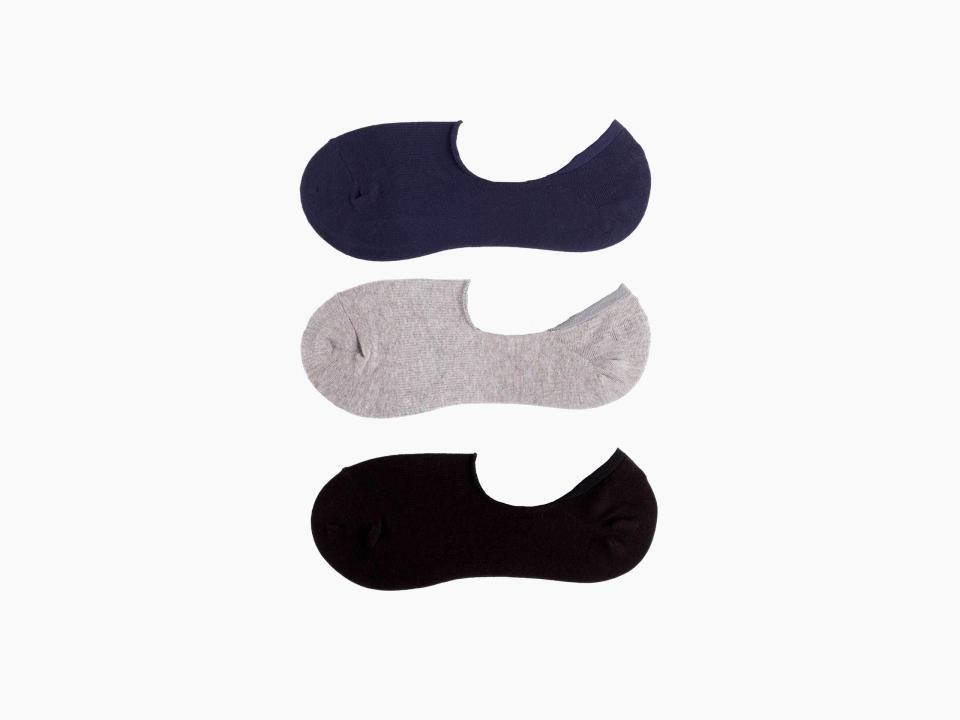 No-Show Extra-Low Socks, 3 Pack