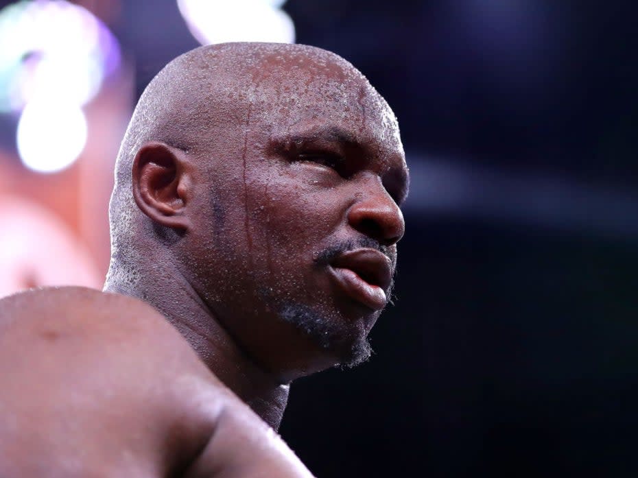 <p>Dillian Whyte attacked Tyson Fury on social media</p> (Getty Images)