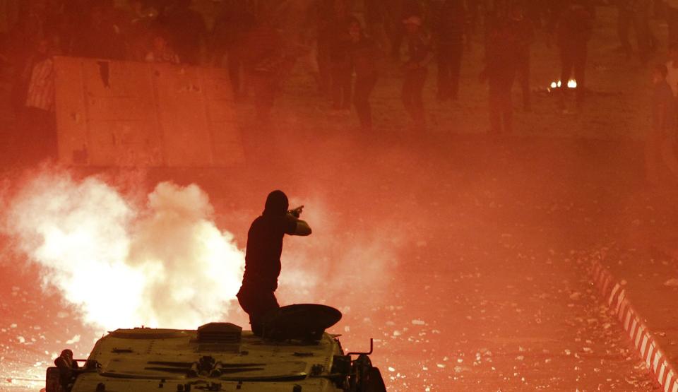 Street violence in Egypt