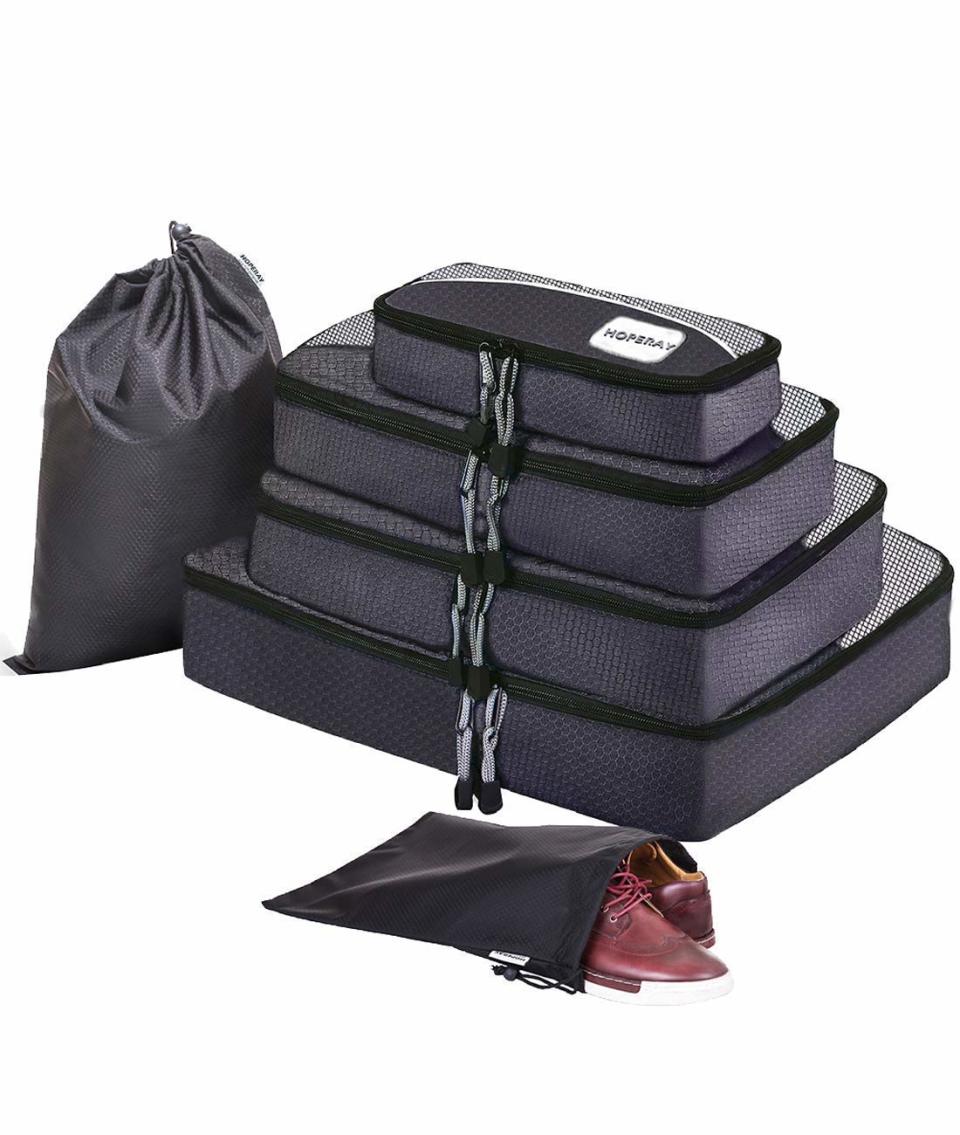 Packing Cubes for Travel Compression Accessories-Large Packing Organizers 6 Set 