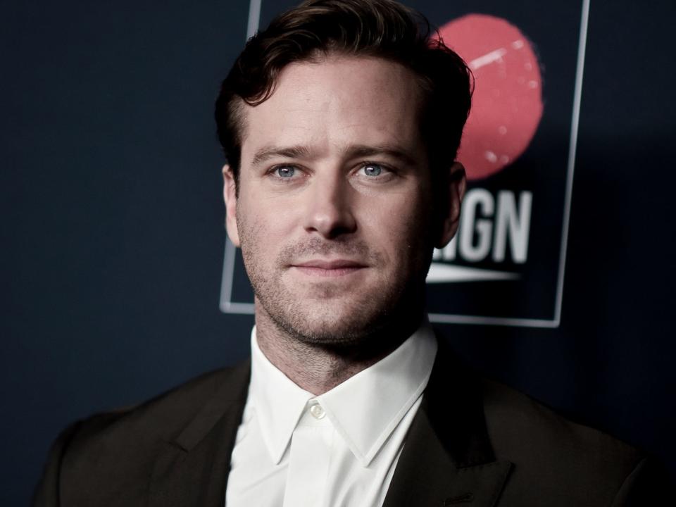 armie hammer november 2019