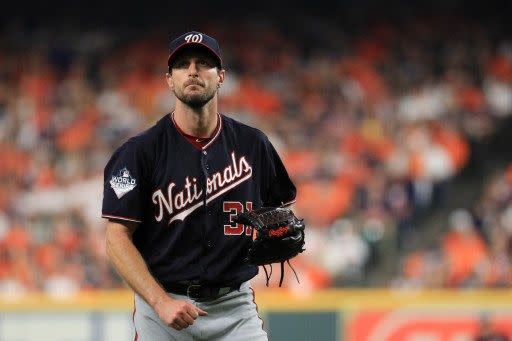 國民把3屆塞揚王牌薛則（Max Scherzer）都送走。法新社