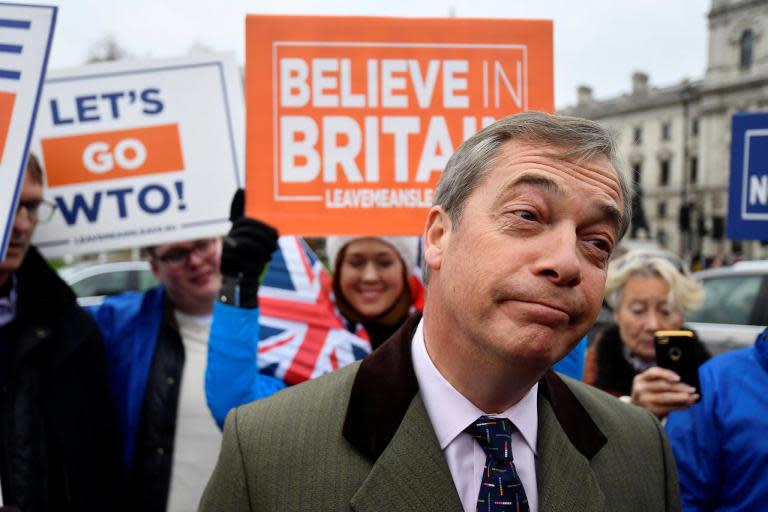 Brexit news: Nigel Farage accused of hypocrisy after claiming Article 50 petition signatures are 'coming from Russia'