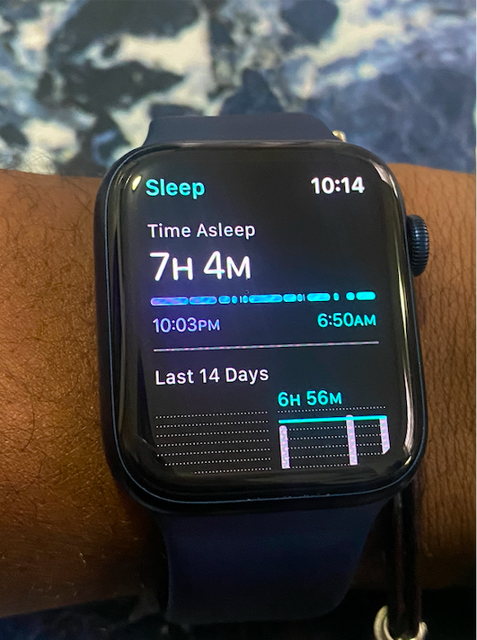 The Sleep app on Apple Watch Series 6 might reveal gaps in your slumber that you wouldn't have noticed otherwise.