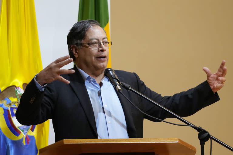 El presidente electo de Colombia, Gustavo Petro