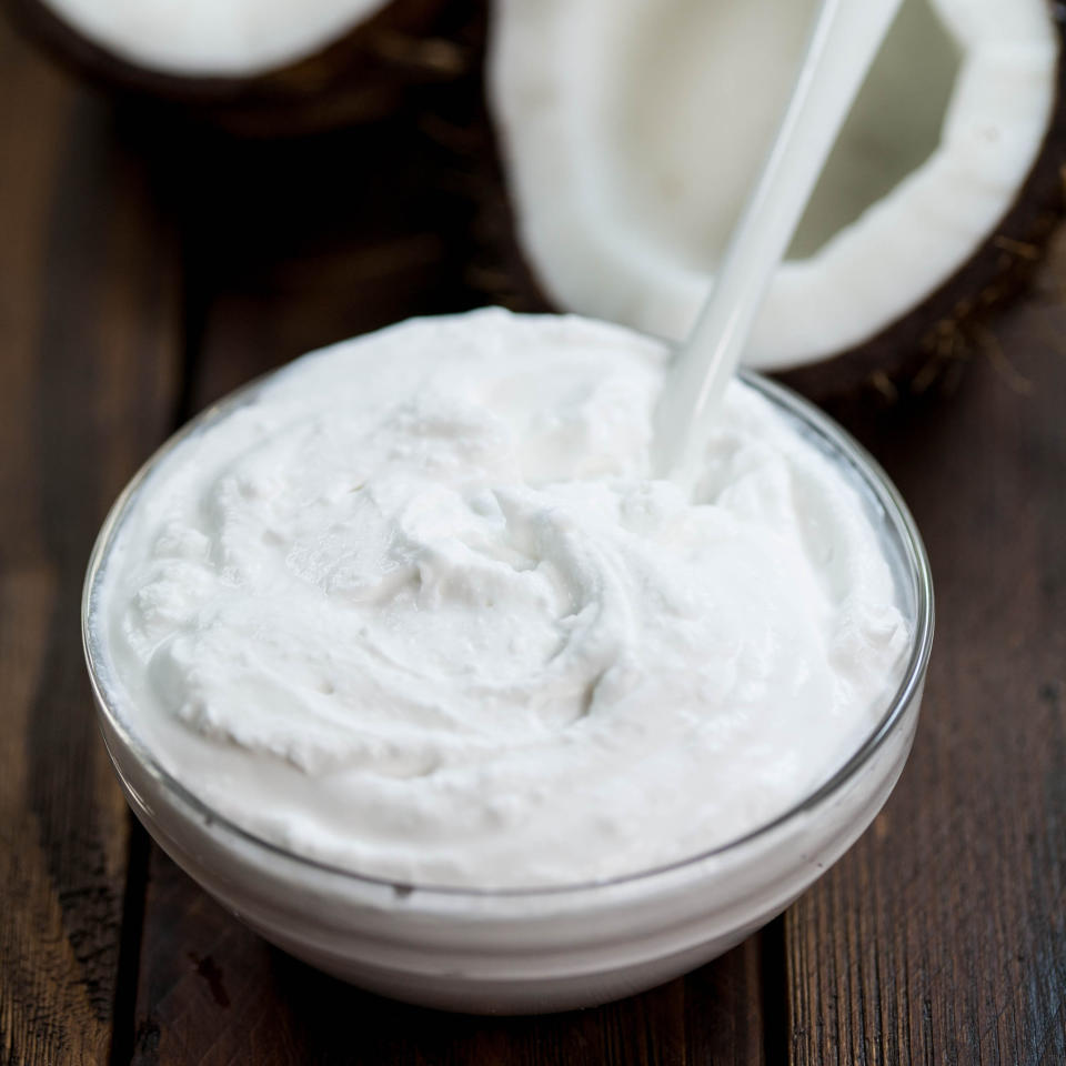 Healthier whipped cream