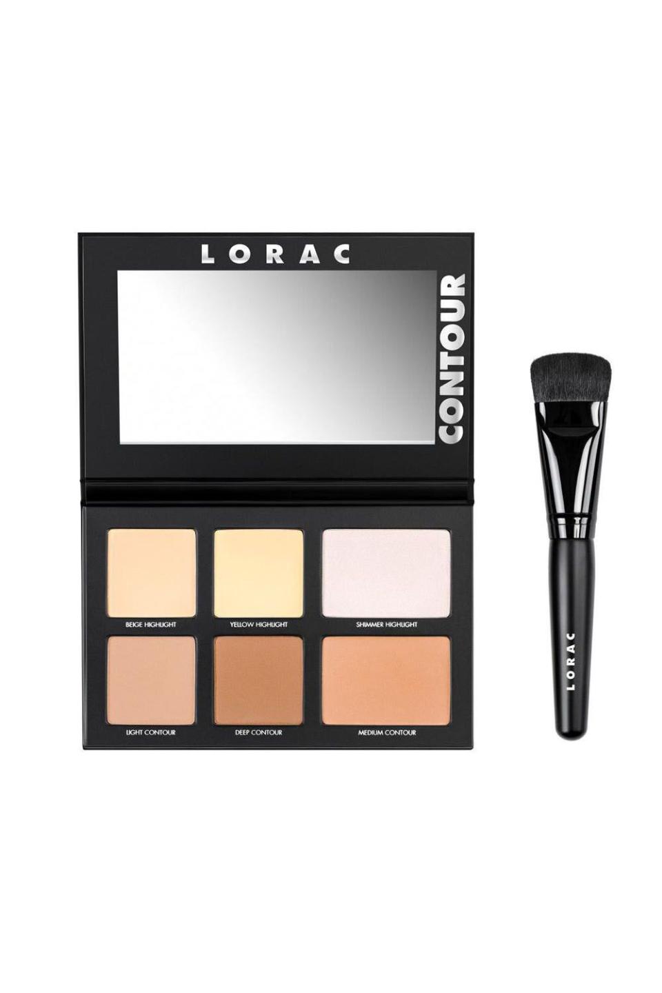 LORAC PRO Contour Palette with Contour Brush