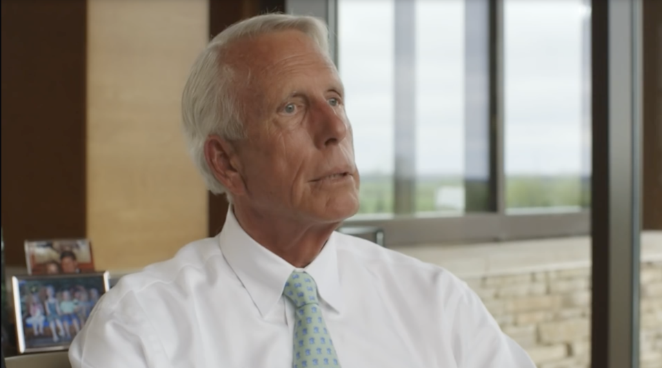 File: Uline CEO and conservative megadonor Richard Uihlein / Credit: Screen shot from ULine company video