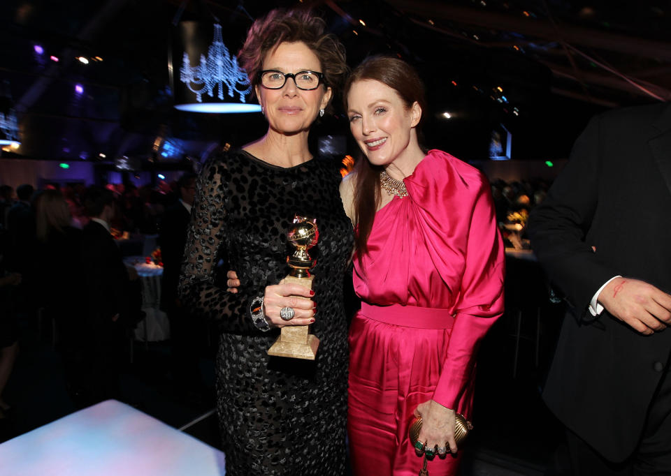 Annette Bening and Julianne Moore in January 2011. (Photo: Christopher Polk via Getty Images)