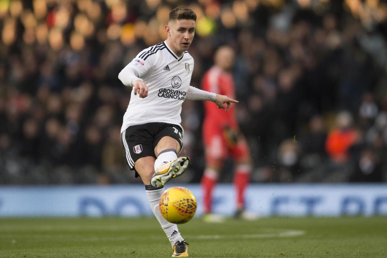 Leading the charge: Captain Tom Cairney: Rex Features