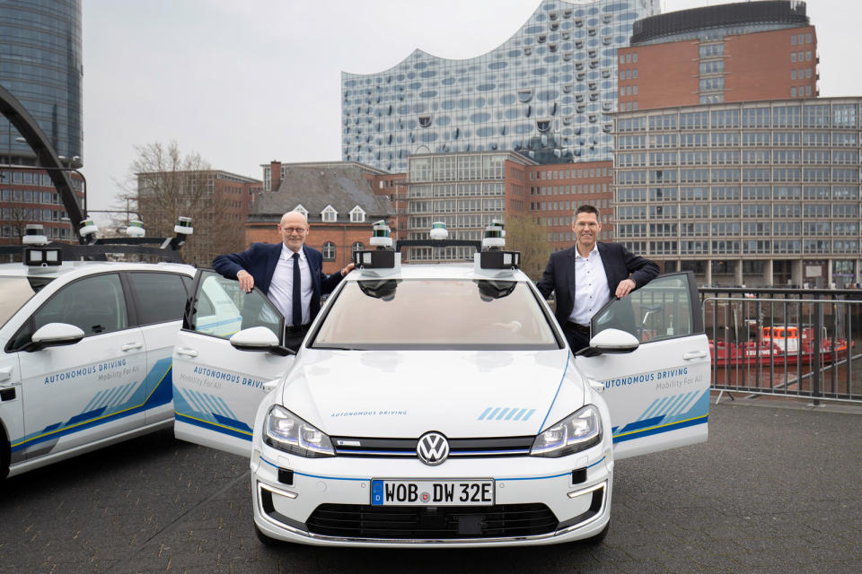 VW will need to hustle if it's going to make automated driving a practicalreality by 2025, and it appears it's moving quickly