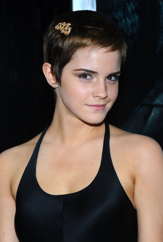 Harry Potter and the Deathly Hallows Pt 1 NYC premiere 2010 Emma Watson