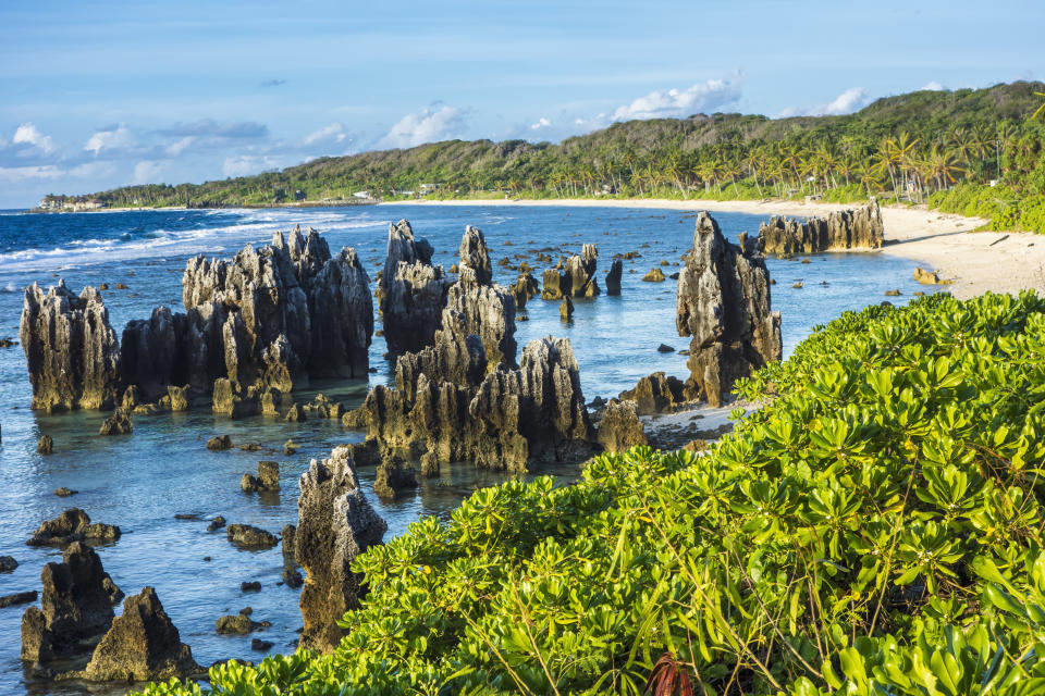 Vista panorámica de las playas de Nauru. Foto: Getty Creative