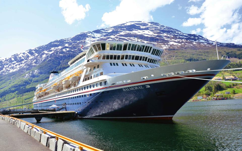 Passengers could turn to vessels such as Fred Olsen's Balmoral - FRED OLSEN CRUISE LINES