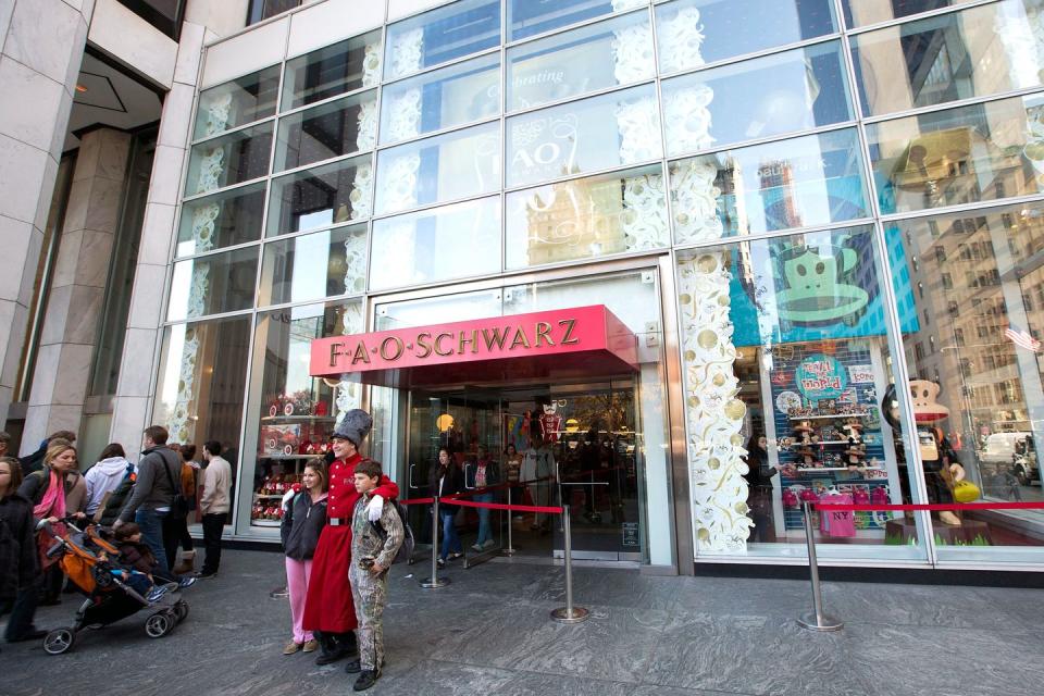 4) Shop At FAO Schwarz