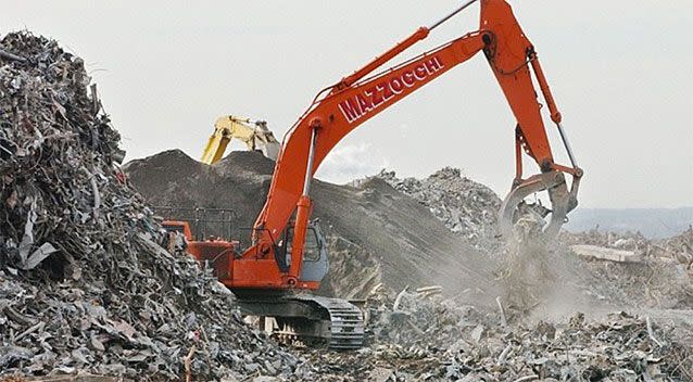 Sgt Marra claims he saw a ghost of a woman during his landfill search after 9/11. Photo: AAP