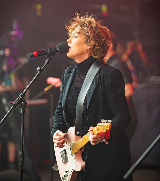 Katrina pictured during a live performance in 2018 (Photo: Martin Shaw)