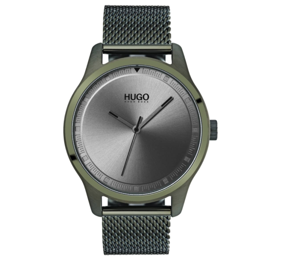 HUGO Move Mesh Strap Watch