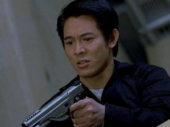 Jet Li as Gabe Law in "The One."