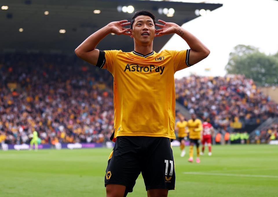 Hwang Hee-Chan scored the early goal that divides the sides (Getty Images)