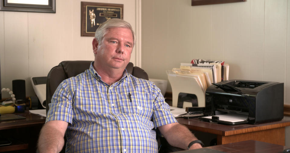 Larry Cunningham in 2019 in Quitman, Georgia. (Photo: Sam Matthews/Yahoo News)