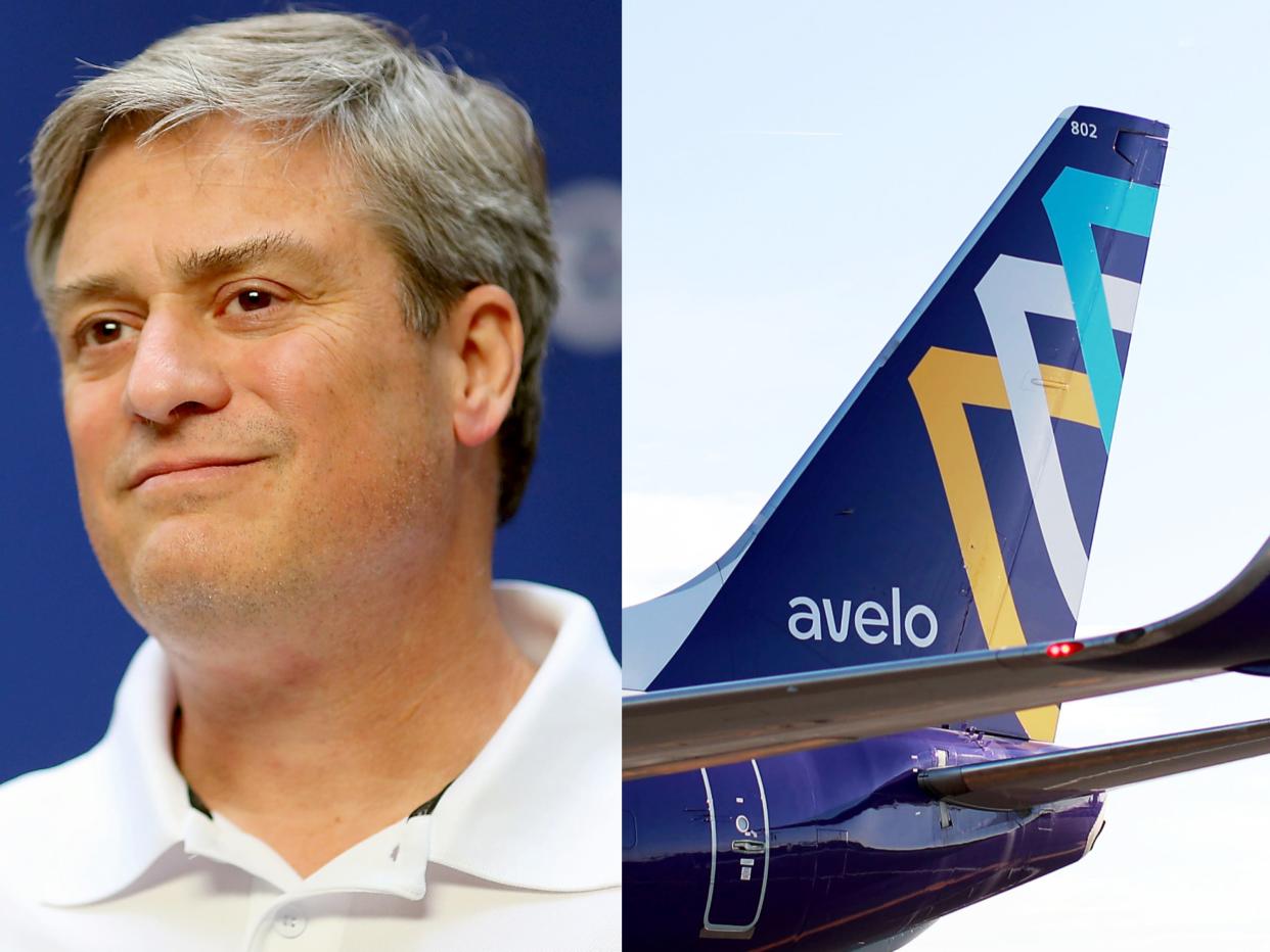 Avelo Airlines with CEO side-by-side