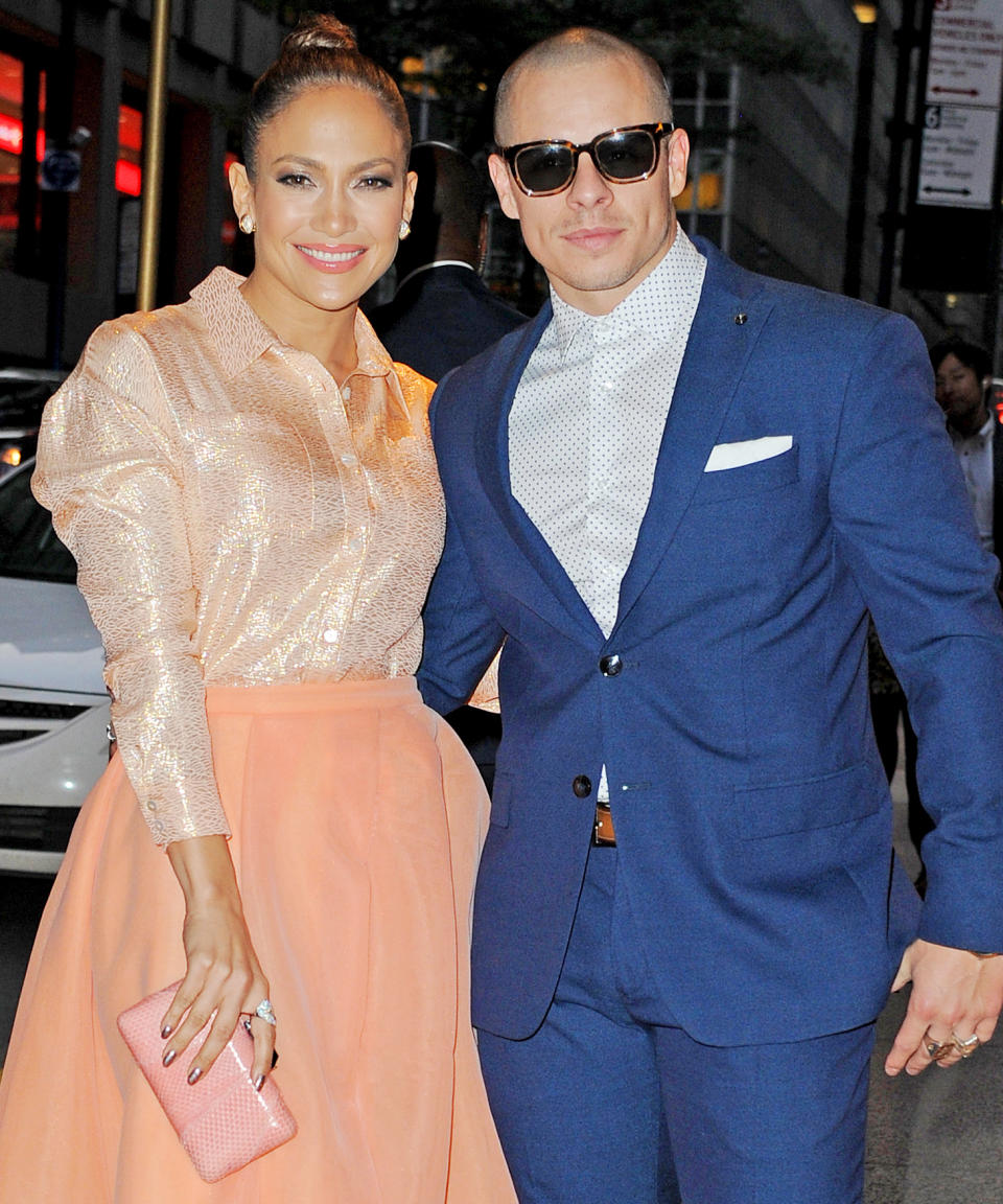 Jennifer Lopez and Casper Smart