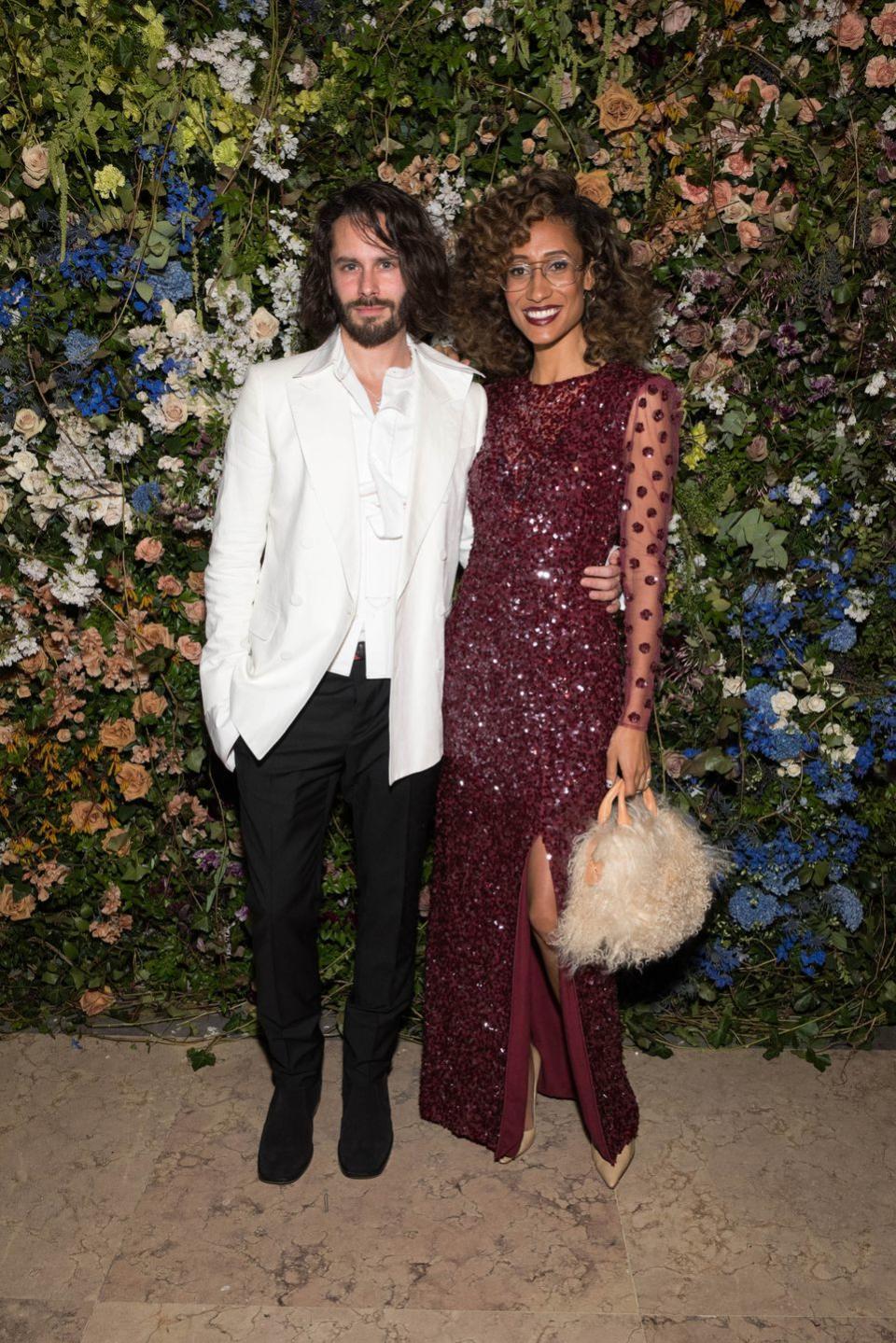Niall Sloan and Elaine Welteroth