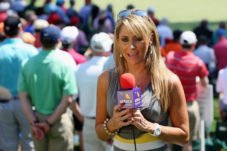 Aber nicht nur die besten Golfer der Welt ziehen die Blicke auf sich. Auch TV-Reporterin Inez Sainz zählt zu den gern gesehenen Gästen