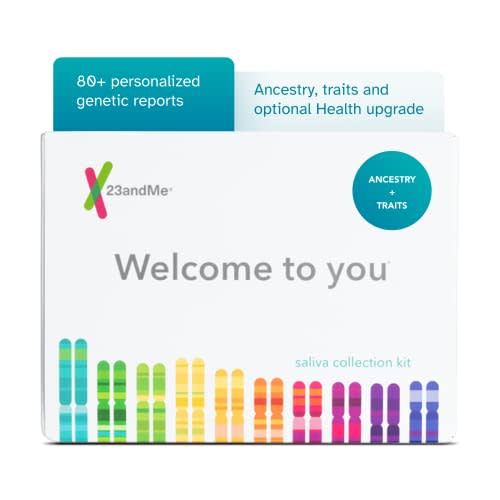 23andMe Ancestry + Traits Service - DNA Test Kit with Personalized Genetic Reports Including An…
