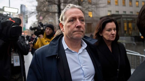 PHOTO: Charles McGonigal, former special agent in charge of the FBI's counterintelligence division in New York, leaves court, Jan. 23, 2023, in New York. (John Minchillo/AP)