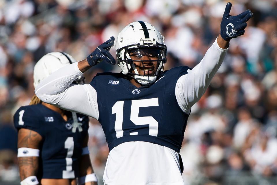 Amin Vanover expects to have a "huge year" for Penn State's defense, according to head coach James Franklin. Vanover, a fifth-year senior, is getting his first chance to truly star as a rush-end.