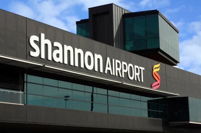 Shannon Airport departure terminal, Shannon, County Clare, Ireland